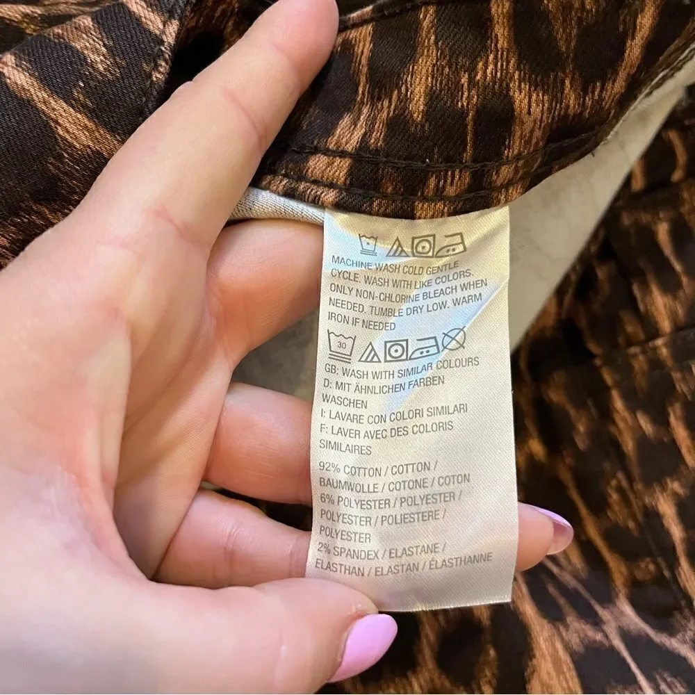 NWOT Lisa Rinna Collection Printed Ankle Jeans Jeans